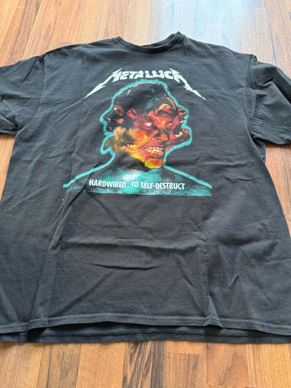 Metallica Hardwired to Self-Destruct WorldWired Tour 2017 T-Shirt
